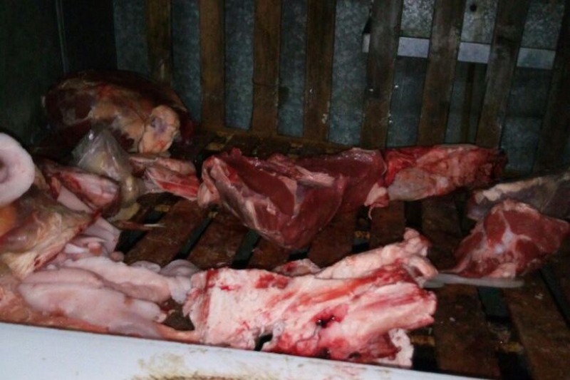 Clausuraron una carnicera 